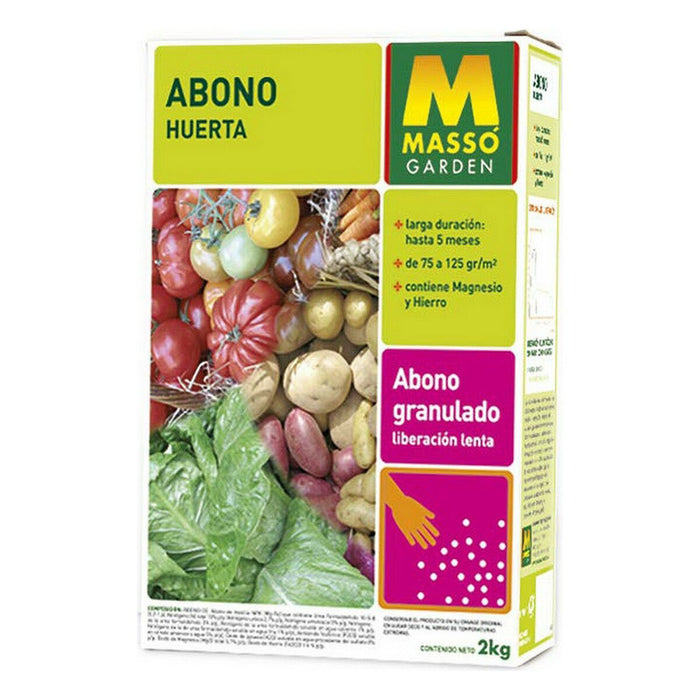 Îngrășământ neorganic Massó legume 2 Kg 2 L