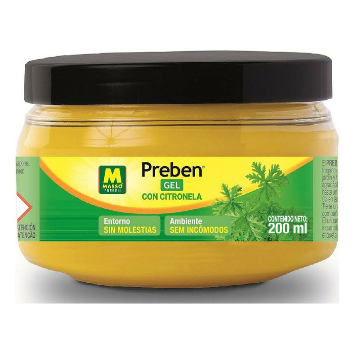Repelent împotriva țânțarilor Massó Gel Citronela (200 ml)