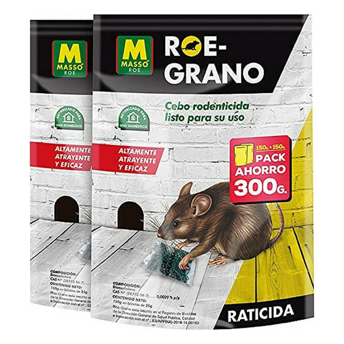 Otravă de șobolani Massó Roe-grano 300 g