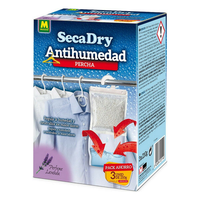 Anti-umiditate Massó 3 x 120 g Umeraș 3 Unități