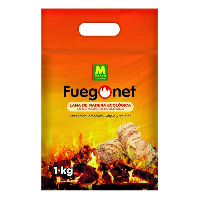 Pastile de aprins focul Massó Lemn Lâna (1 kg)