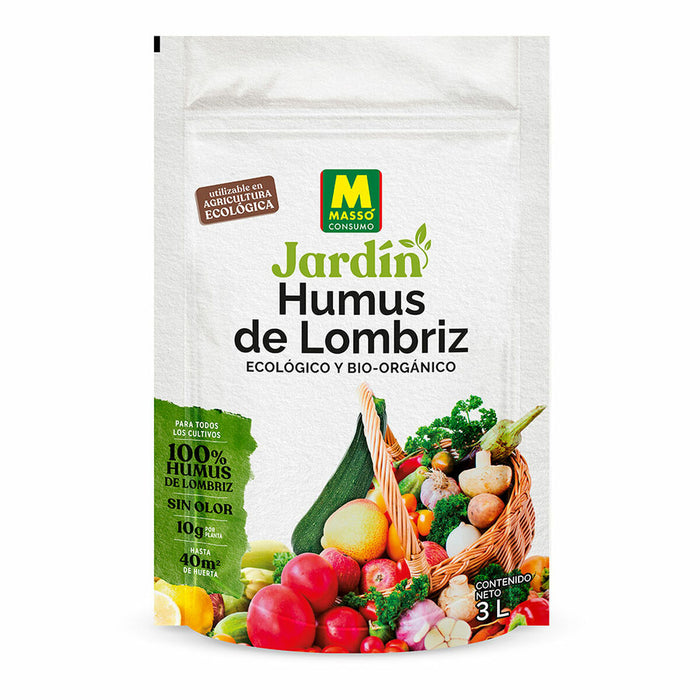 Îngrășământ organic Massó Earthworm hummus 3 L