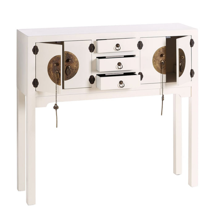 Mobilier pentru Hol ORIENTE 95 x 26 x 90 cm Lemn Alb