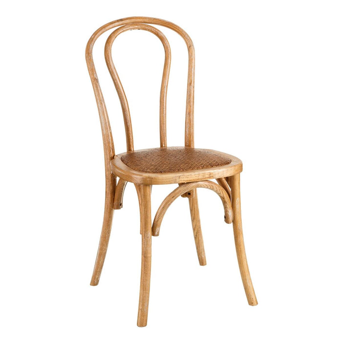 Scaun de Sufragerie 42 x 41 x 89 cm Natural Lemn de ulm