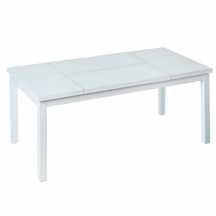 Masă de Sufragerie Agnes 120 x 60 x 48,5 cm Aluminiu