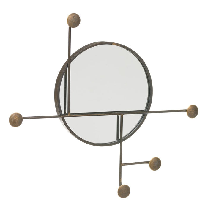 Cuier de perete 71 x 7 x 65 cm Metal