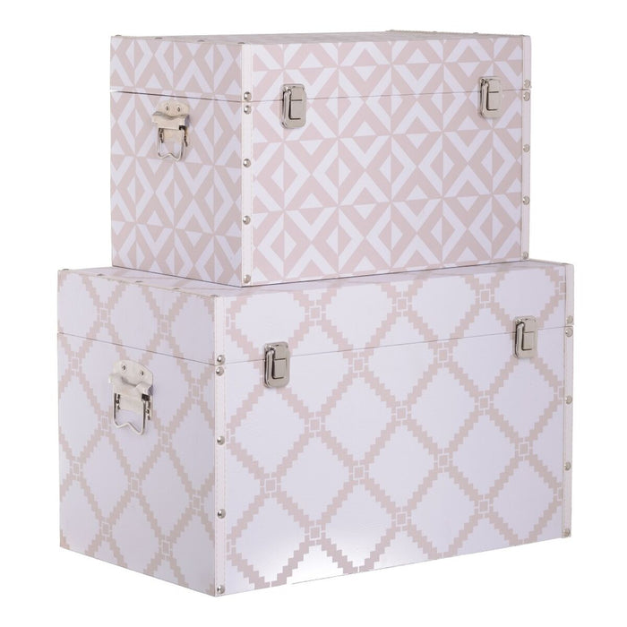 Set de Cufere 51 x 31 x 32 cm PVC DMF (2 Piese)