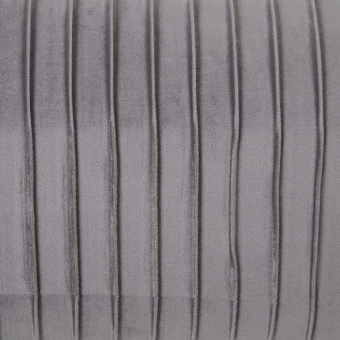 Banchetă 129 x 45,5 x 48 cm Țesut Sintetic Gri Metal