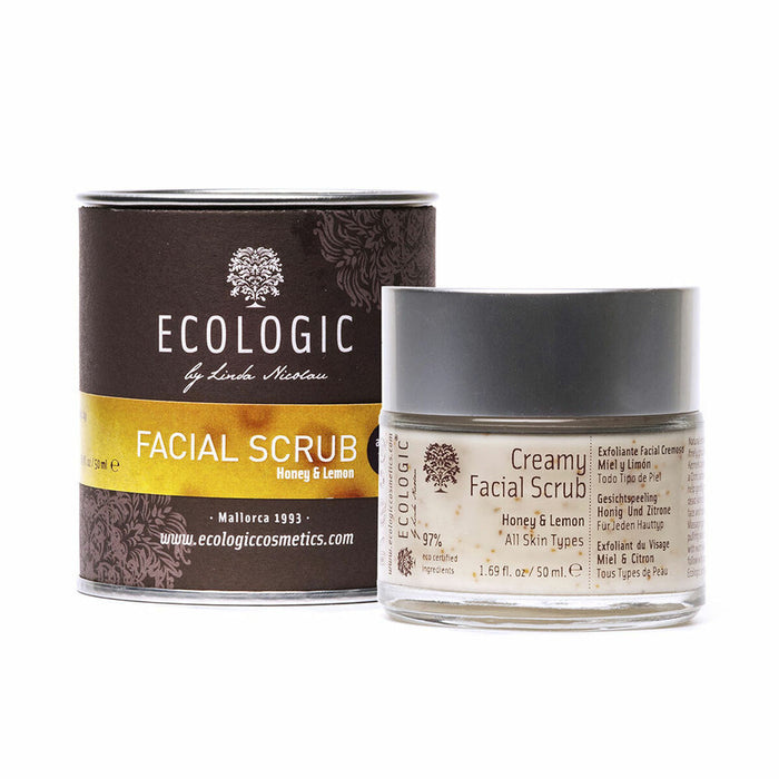 Exfoliant Față Ecologic Cosmetics Honey & Lemon 50 ml