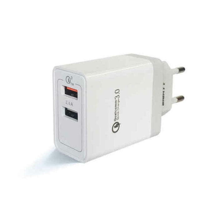 Încărcător de Perete Eightt EQC2V2 18 W Alb Negru