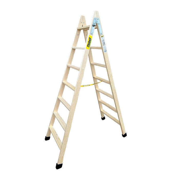 Scară pliabilă Plabell BLD-7 Lemn 190 cm