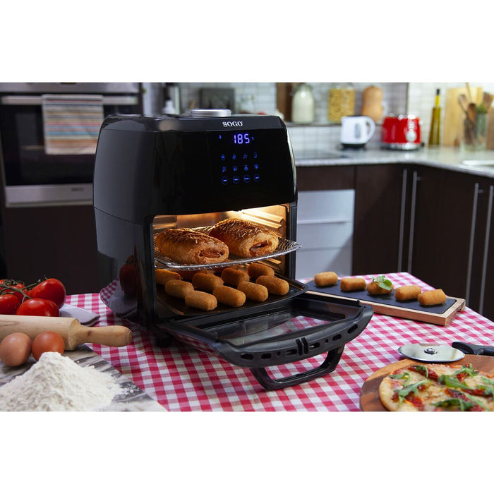 Friteuză cu Aer Sogo SS-10465 Negru 1800 W 10 L
