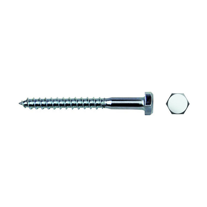 Cutie cu șuruburi CELO Ø 6 mm 100 mm Hexagonal 200 Unități Placat cu zinc
