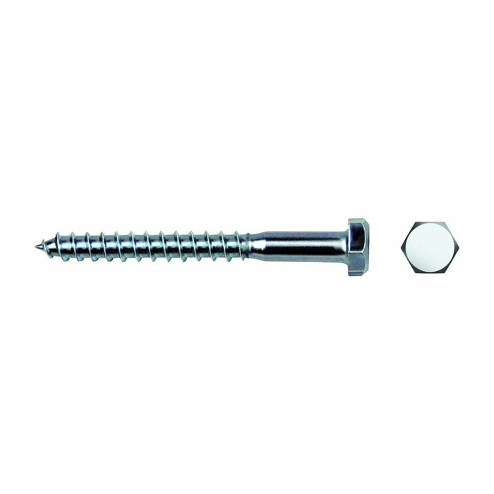 Cutie cu șuruburi CELO Din 571 55 mm Ø 8 mm Hexagonal 250 Unități Placat cu zinc
