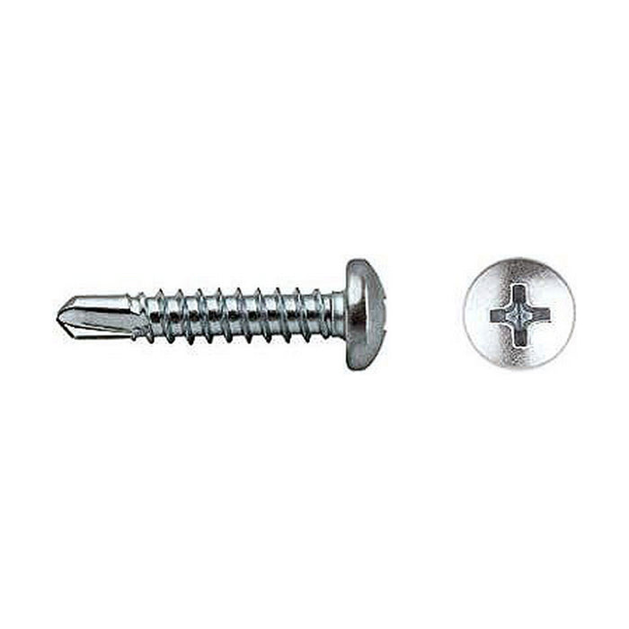 Cutie cu șuruburi CELO Ø 4,8 x 32 mm Șurub placă metalică 500 Unități Placat cu zinc