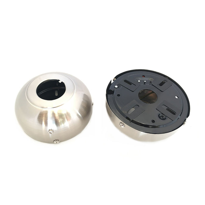 Rozetă EDM 33801 Rezervă Ø 131 x 58,5 mm Argintiu Aluminiu