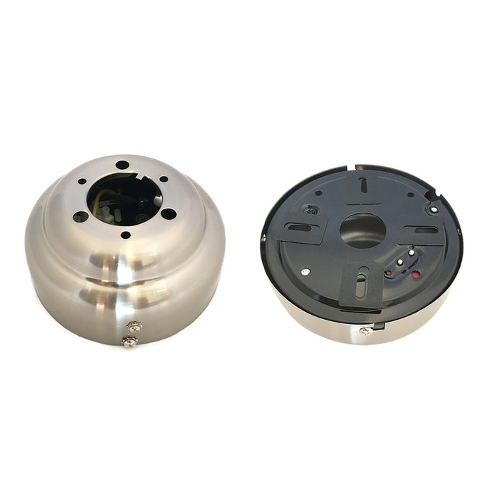 Rozetă EDM 33984 Rezervă Ø 131 x 55 mm Argintiu Aluminiu
