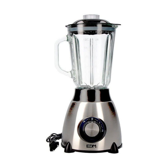 Mixer cu Pahar EDM Negru 550 W 1,5 L