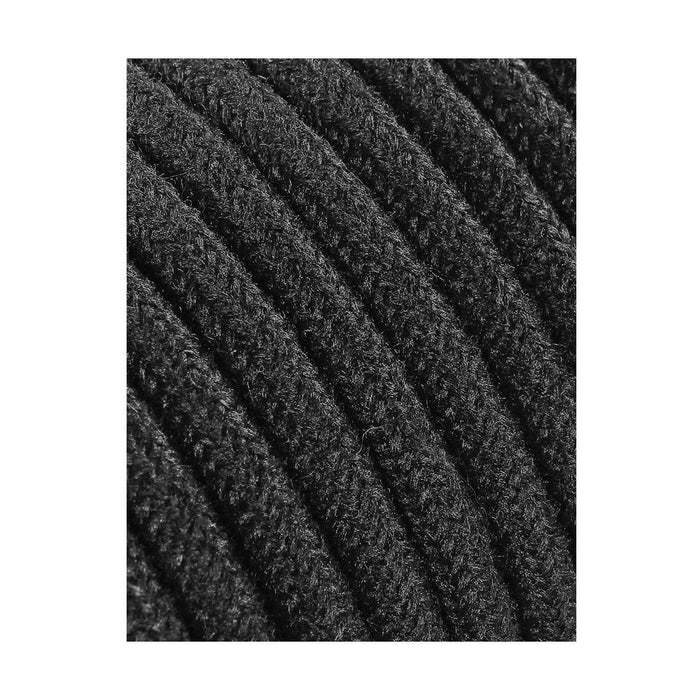 Cablu EDM C41 2 x 0,75 mm Negru Textilă 5 m