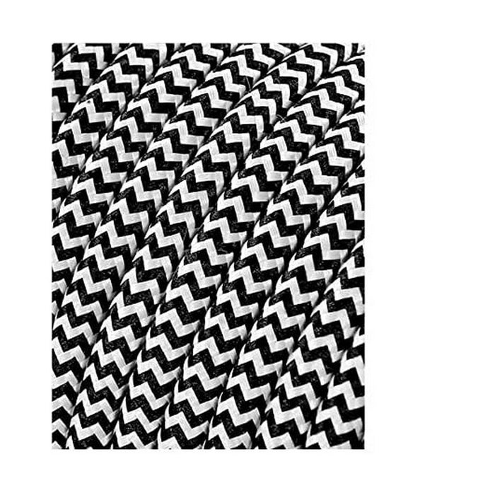 Cablu EDM 2 x 0,75 mm Alb/Negru 5 m