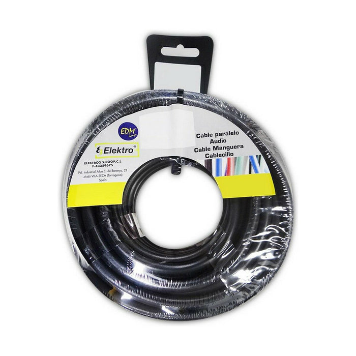 Cablu EDM 2 x 1,5 mm Negru 15 m