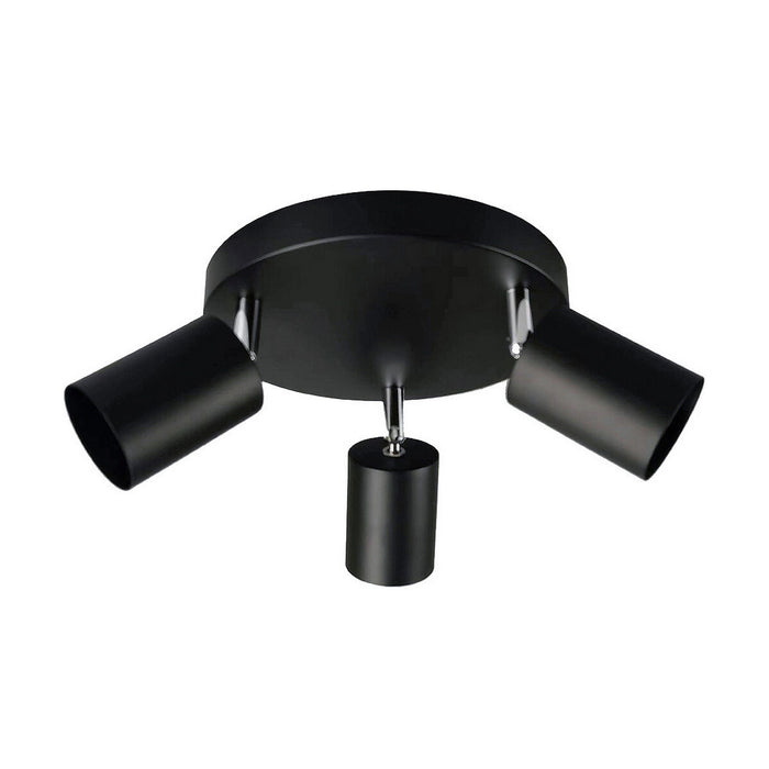 Lustră EDM GU10 50 W Negru Plastic Ø 20 x 9 x 14,6 cm