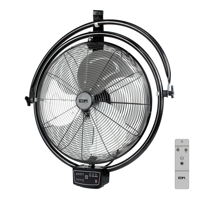 Ventilator de Perete EDM 33520 Negru 120 W industrial Tavan
