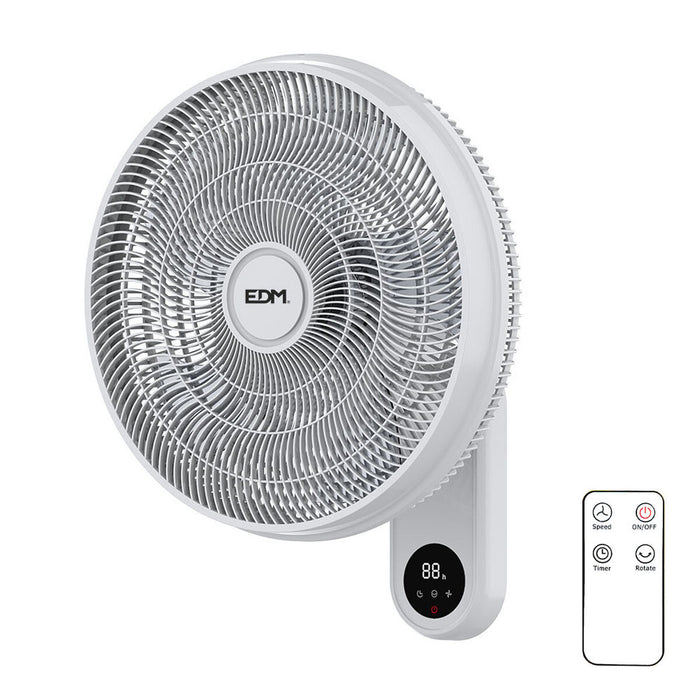 Ventilator de Perete EDM Alb 50 W