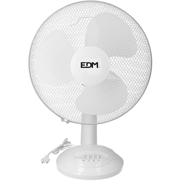 Ventilator de Masă EDM Ø 40 x 61 cm Alb 45 W