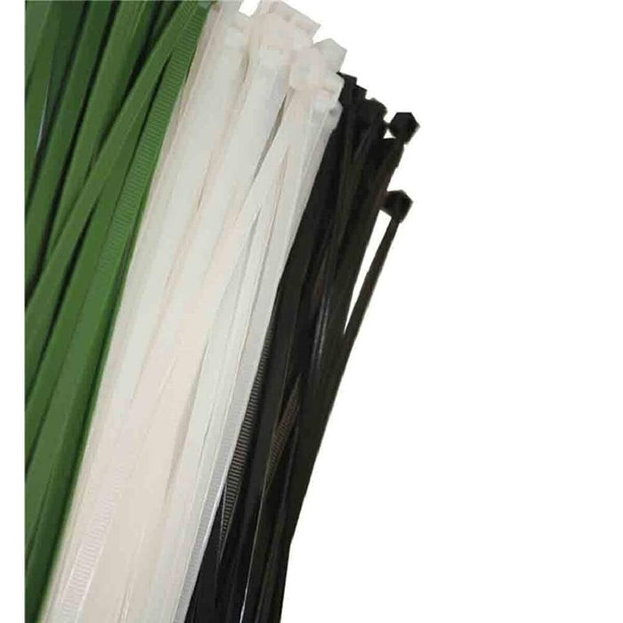 Bridă Nailon EDM 300 x 4,8 mm Alb 100 Unități