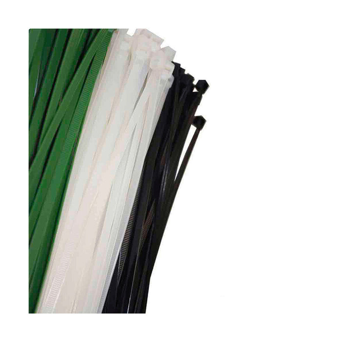 Bridă Nailon EDM 300 x 4,8 mm Alb (100 Unități)