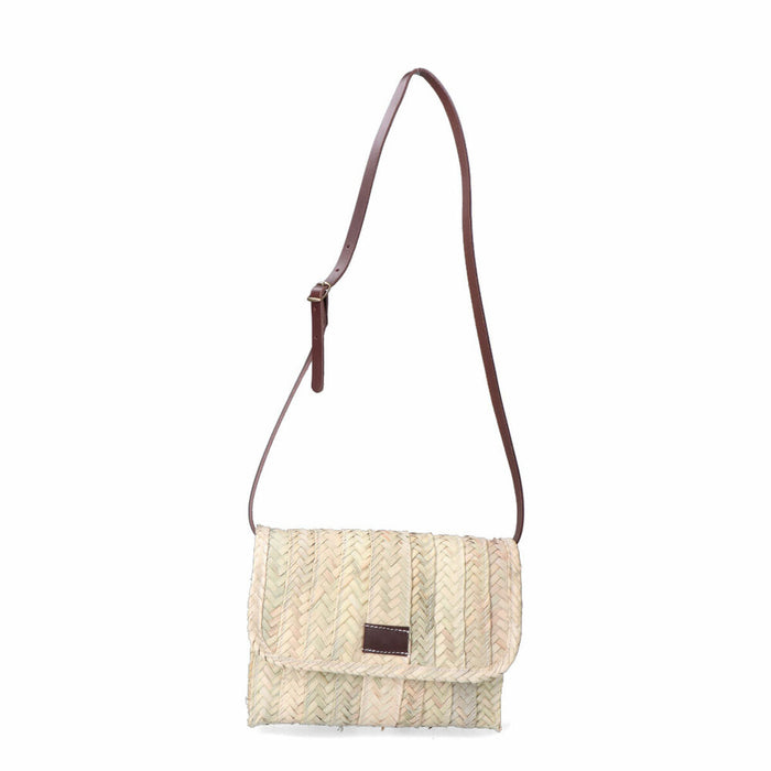 Geantă Damă EDM Lola Frunză de palmier Piele 27 x 20 cm