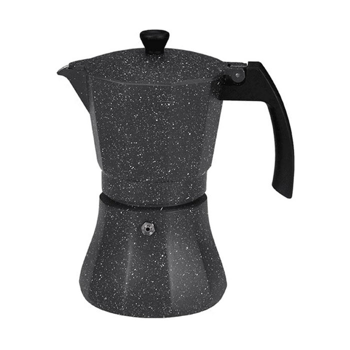 Cafetieră Italiană EDM Negru Aluminiu 12 Hrníčky Inducție