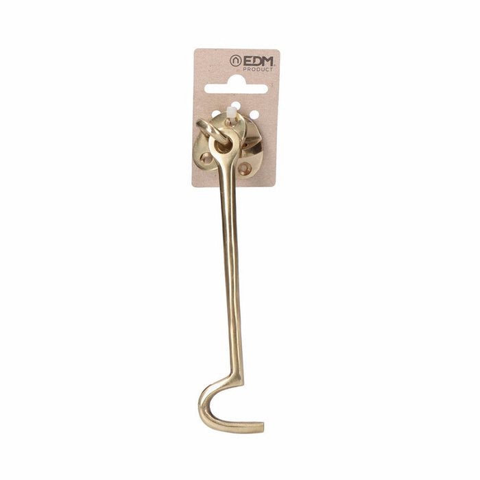 Ciocănitoare de ușă EDM 15 cm Alamă lustruită