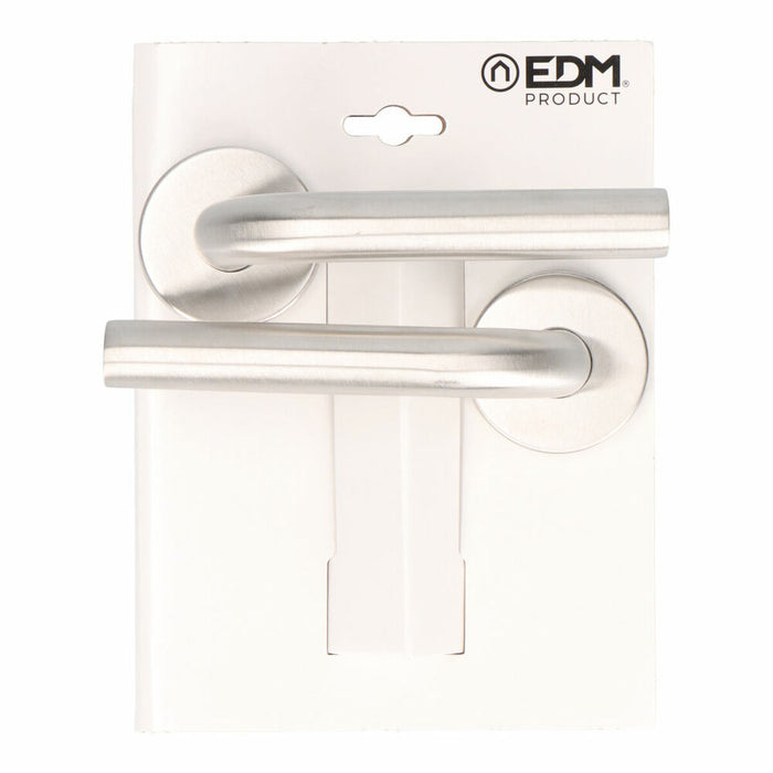 Mâner cu rozetă EDM 575 Oțel inoxidabil Ø 53 mm