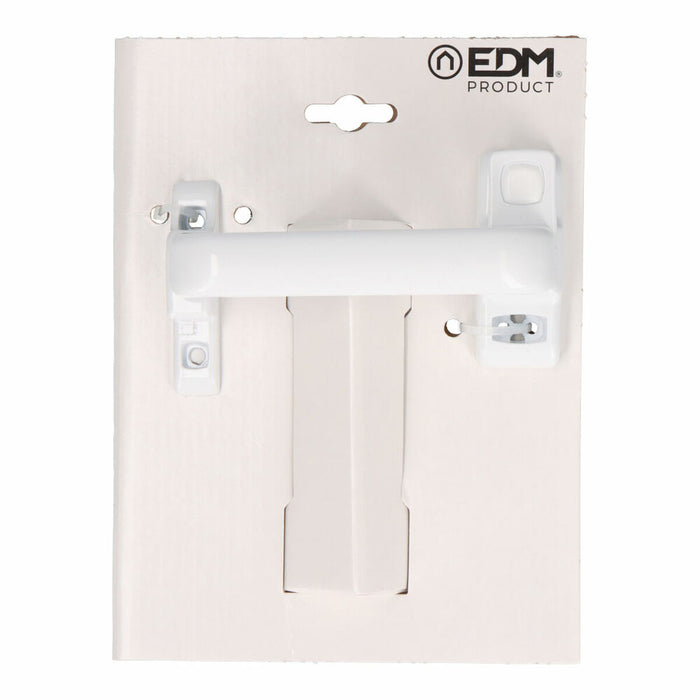 Manivelă EDM 6801 Închidere sub presiune Alb Aluminiu Dreapta