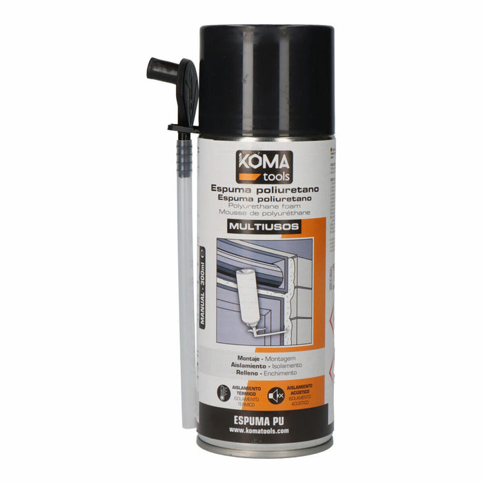 Spumă de Poliuretan Koma Tools 300 ml Canulă