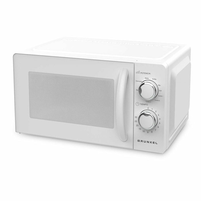 Cuptor cu microunde cu Grill Grunkel MWG-20MI 700 W Alb 20 L