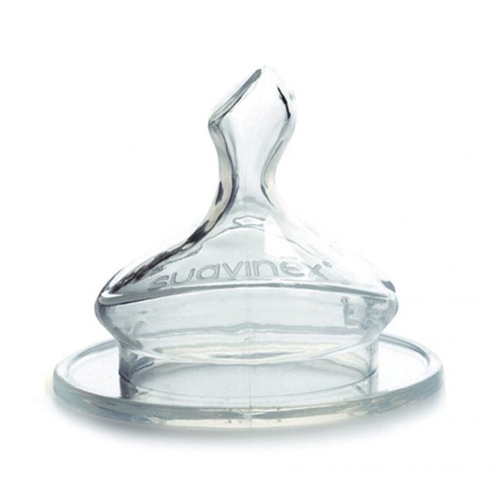 Tetină Suavinex 2M Silicon (2 Unități)