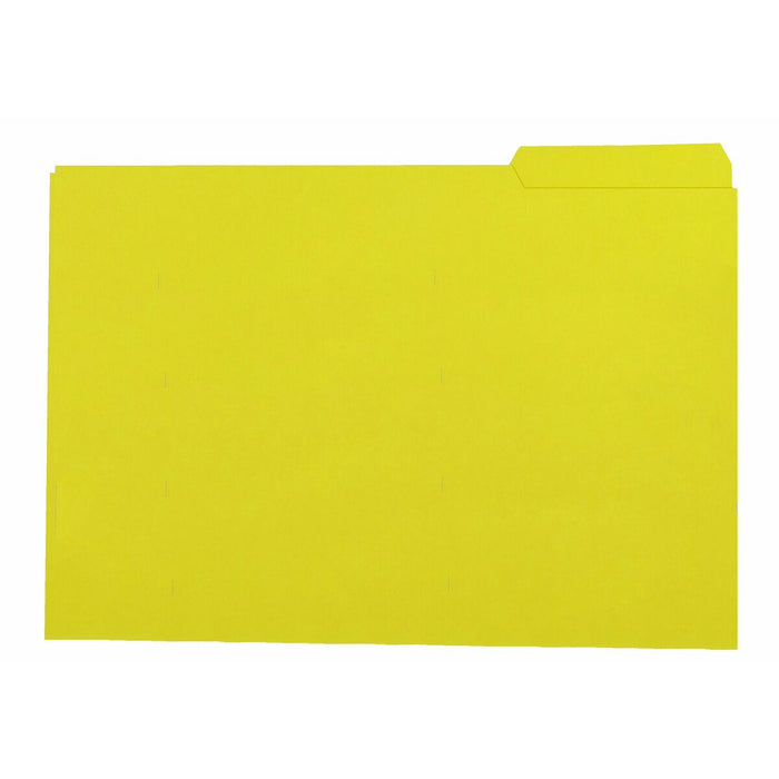 Sertar de îndosariere Elba File de nume Galben Din A4 50 Piese