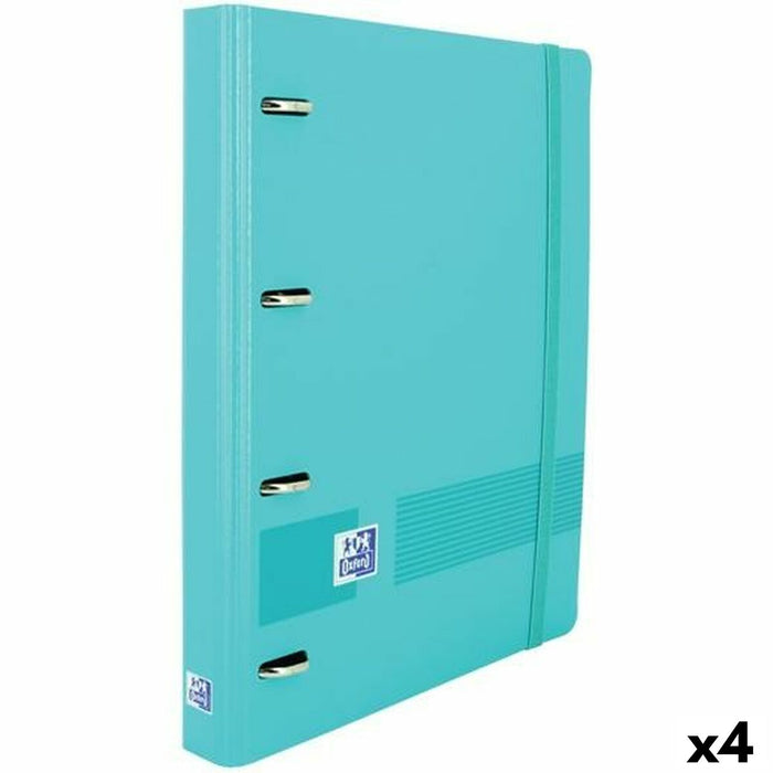 Biblioraft Oxford Live & Go Albastru A4+ (4 Unități)