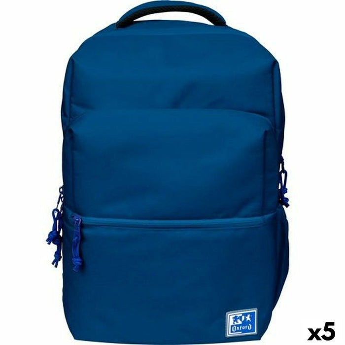 Ghiozdan Oxford B-Ready Oxfbag Bleumarin 42 x 30 x 15 cm (5 Unități)