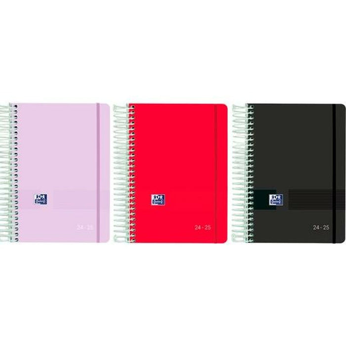 Agendă Oxford LIVE&GO 1/8 12 x 18 cm 2024-2025