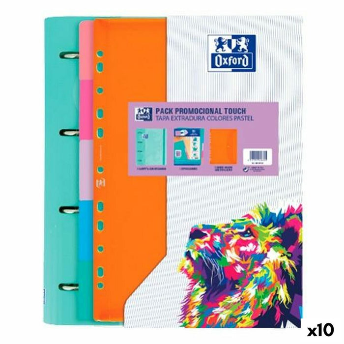 Biblioraft Oxford Touch Multicolor A4+ (10 Unități)