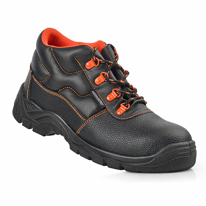 Încălțăminte de securitate s3 src Blackleather Negru Piele