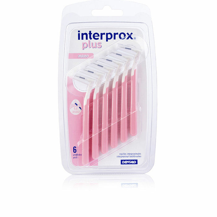 Perii interdentare Interprox 0,6 mm Roz (6 Unități)