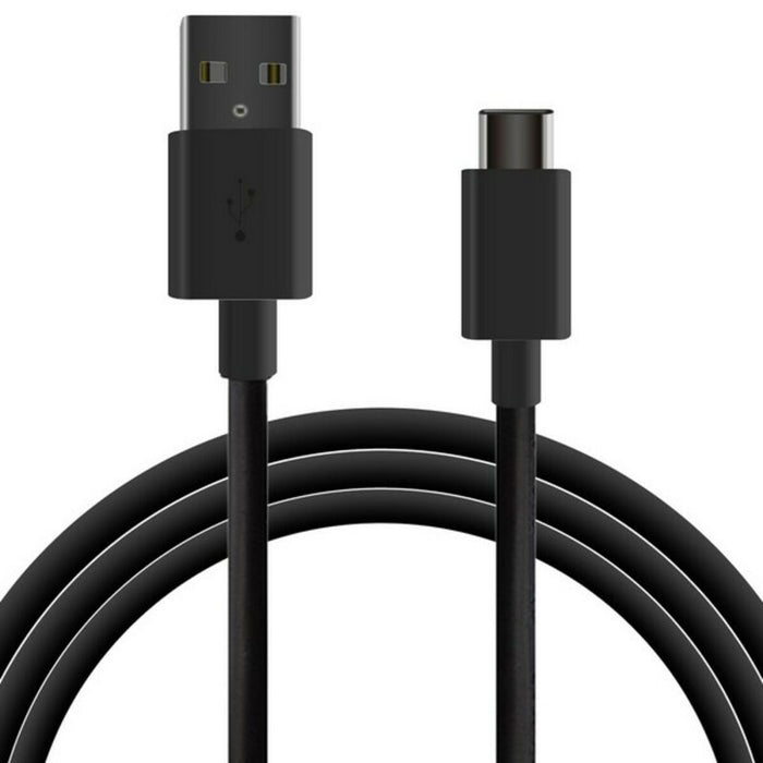 Cablu USB-C la USB KSIX 1 m Negru