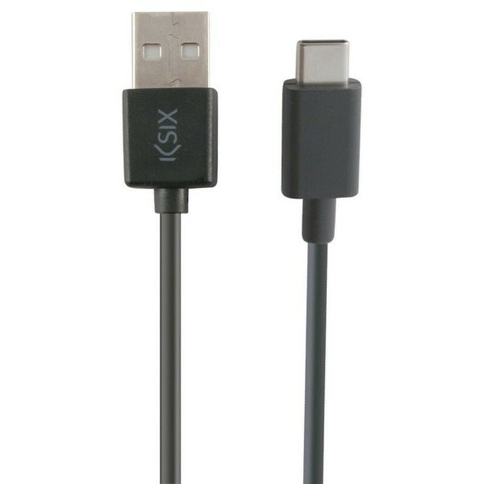 Cablu USB-C la USB KSIX 3 m Negru
