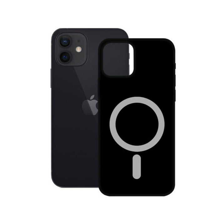 Husă pentru Mobil IPHONE 12 MINI KSIX Negru Rigidă iPhone 12 Mini