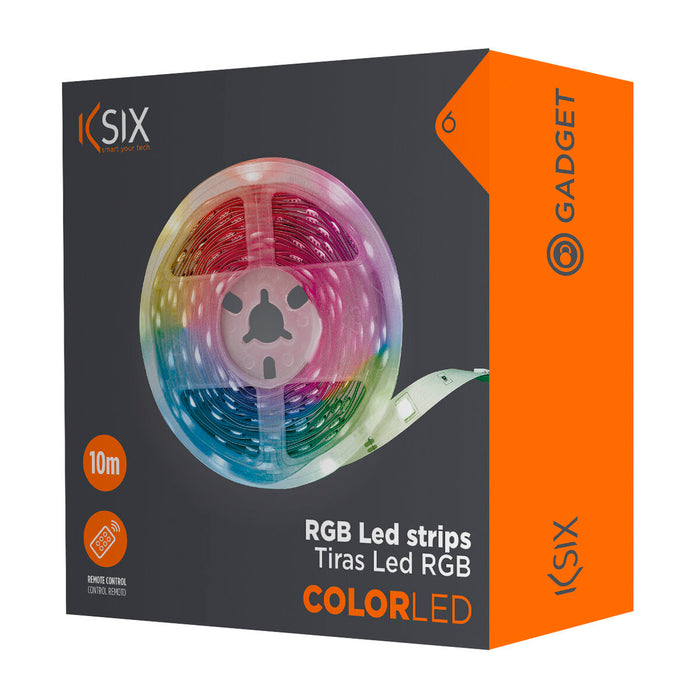 Benzi LED KSIX 1 24W Negru B (10 m)